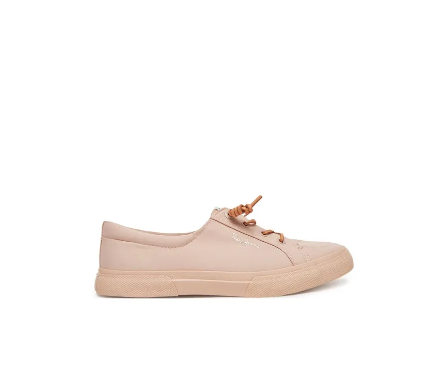 obrazek 1 Pepe Jeans Tenisówki Kenton Block W PLS31590 Różowy