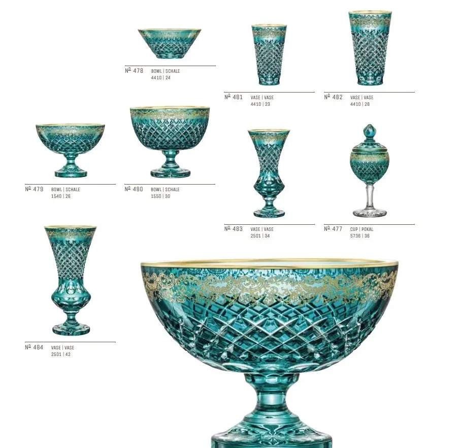 obrazek 3 Elegancka, pozłacana szklanka do whisky - Arnstadt Kristall