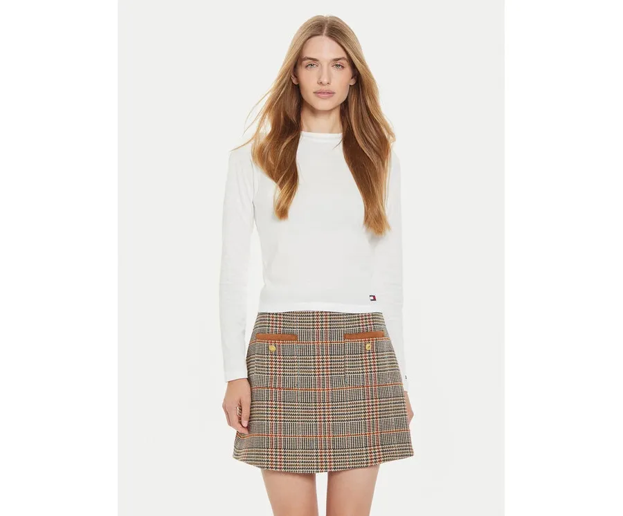 obrazek 1 Tommy Hilfiger Bluzka UW0UW05636 Écru Regular Fit