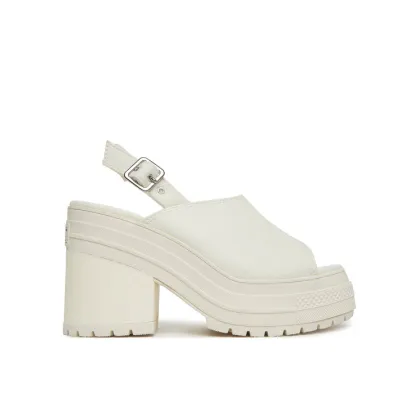 Zdjęcie Converse Sandały Chuck 70 De Luxe Heel Sandal Platform A13796C Écru