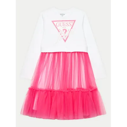 Zdjęcie Guess Sukienka codzienna J4YK06 KB8R0 Biały Regular Fit