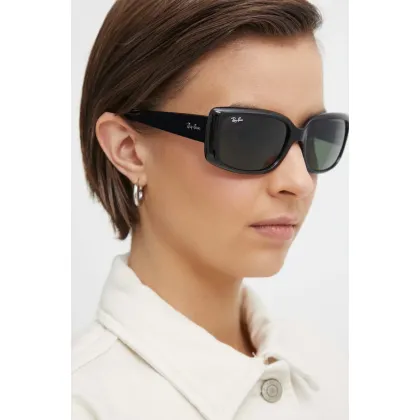 Zdjęcie Ray-Ban okulary przeciwsłoneczne damskie kolor czarny 0RB4389