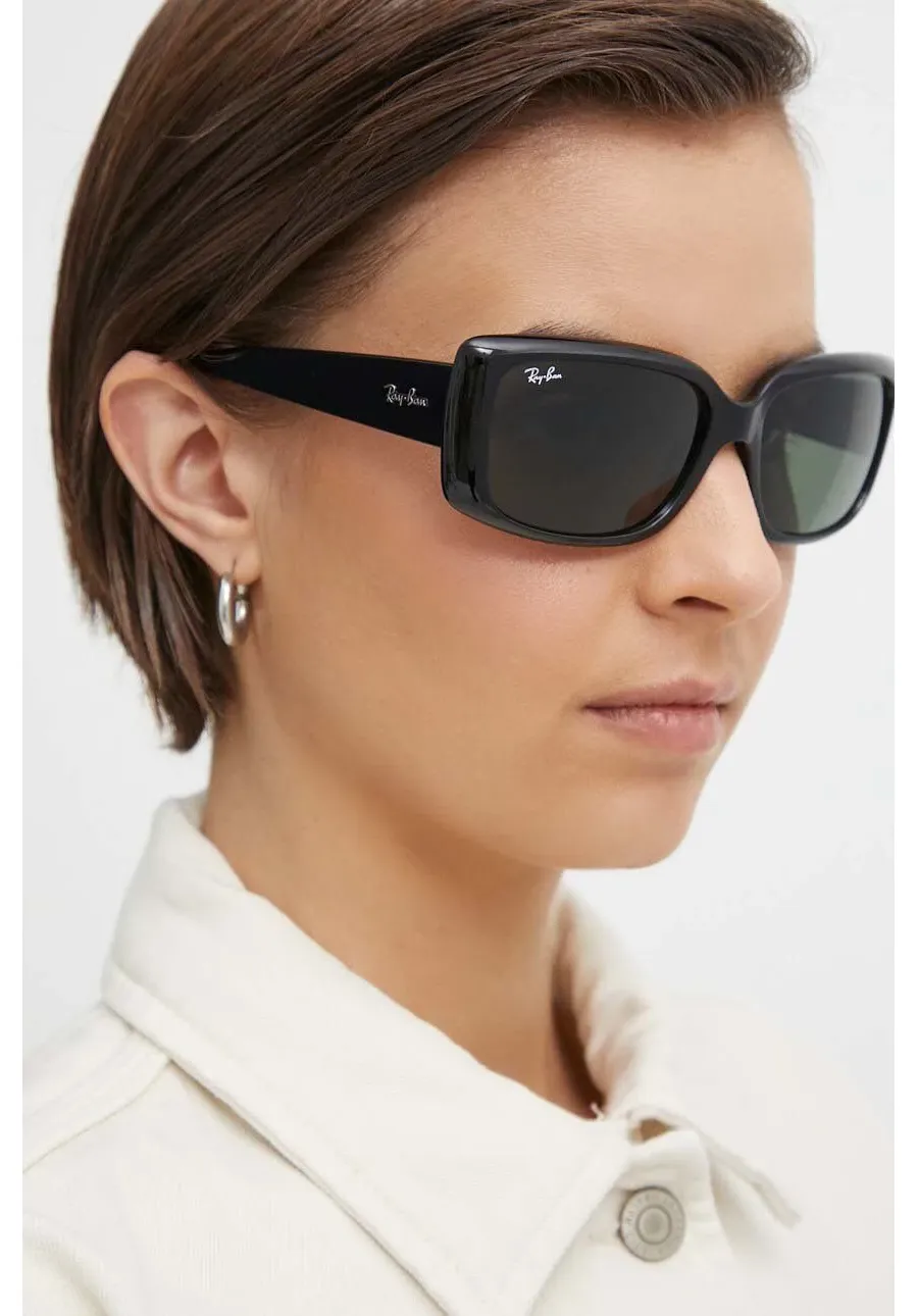 obrazek 1 Ray-Ban okulary przeciwsłoneczne damskie kolor czarny 0RB4389