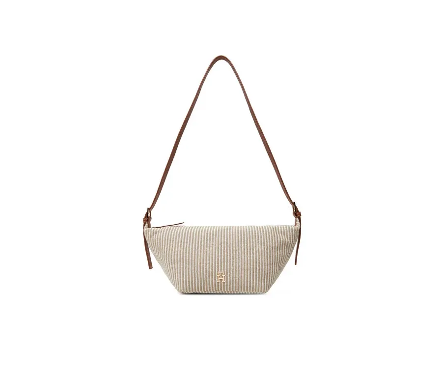 obrazek 1 Tommy Hilfiger Torebka Th Premium Beach Le Sling Bag AW0AW17177 Beżowy