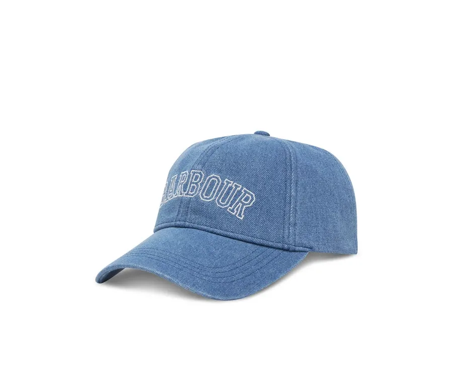 obrazek 1 Barbour Czapka z daszkiem Emily Denim LHA0582BL31 Niebieski