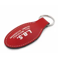 Zdjęcie Wyściełany brelok dostępny w skórze lub imitacji skóry dla firm