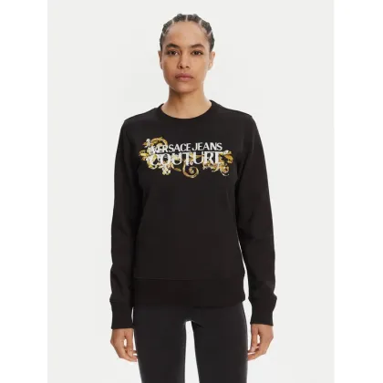 Zdjęcie Versace Jeans Couture Bluza 78HAIC06 Czarny Regular Fit