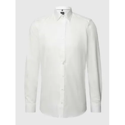 Zdjęcie Koszula biznesowa o kroju slim fit z diagonalu