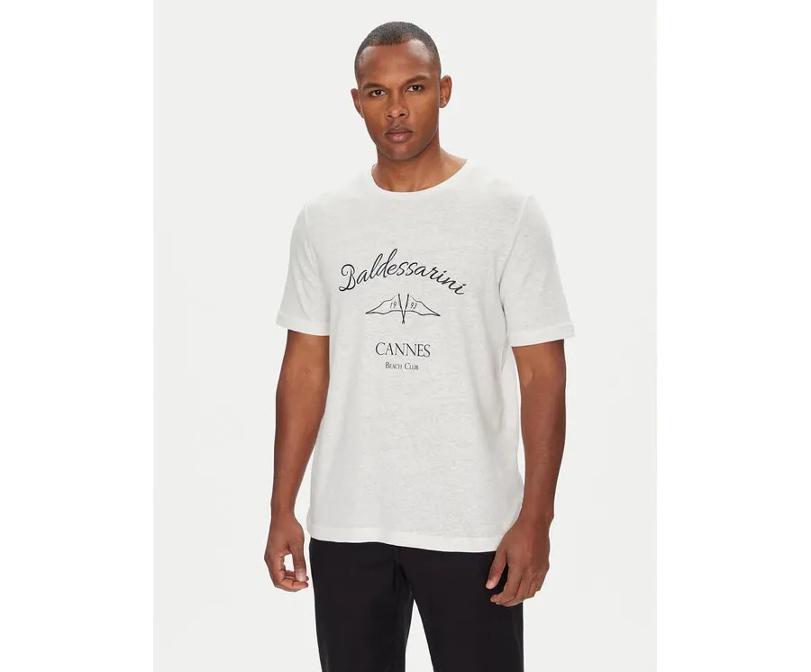 obrazek 1 Baldessarini T-Shirt B4 20084.5283 Biały Regular Fit