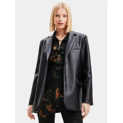 Zdjęcie Desigual Marynarka 23WWEWBB Czarny Regular Fit