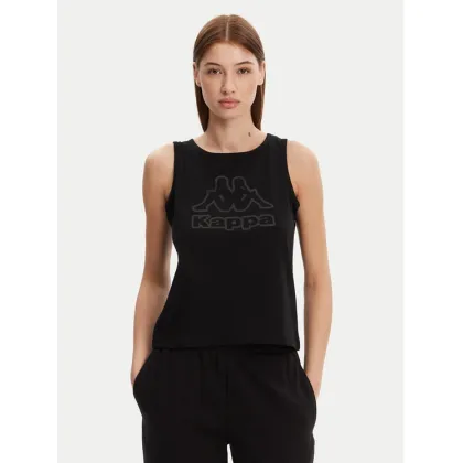 Zdjęcie Kappa Top Logo Gria 382129W Czarny Regular Fit
