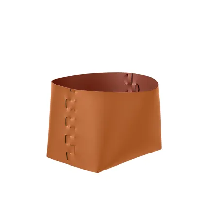 Zdjęcie Piękny kosz Helena 35x30xH26 cm w kolorze karmelowego brązu