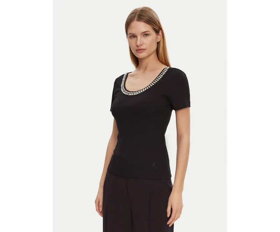 obrazek 1 Marciano Guess Bluzka 5RGP18 6299A Czarny Reglan Fit