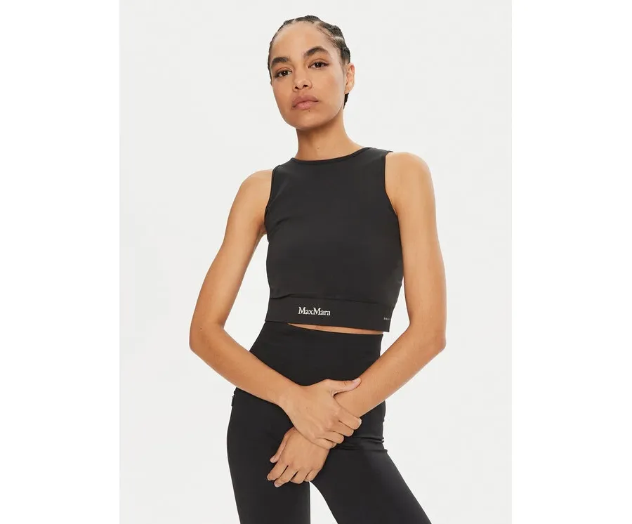 obrazek 1 Max Mara Leisure Top Urago 2426366208 Czarny Slim Fit