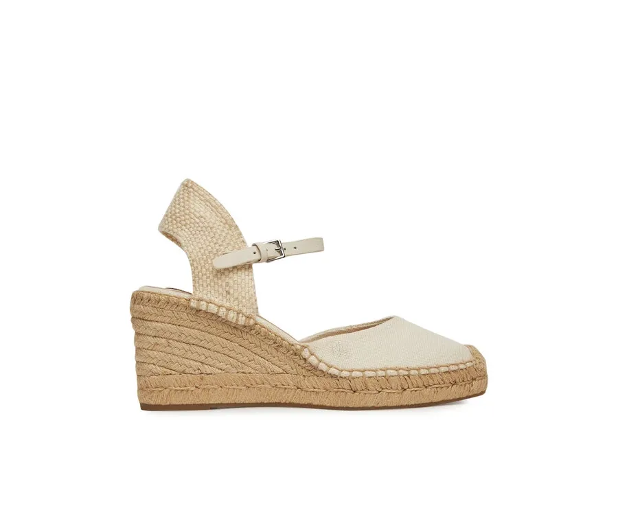 obrazek 1 LAUREN RALPH LAUREN Espadryle Robby 802961836004 Biały
