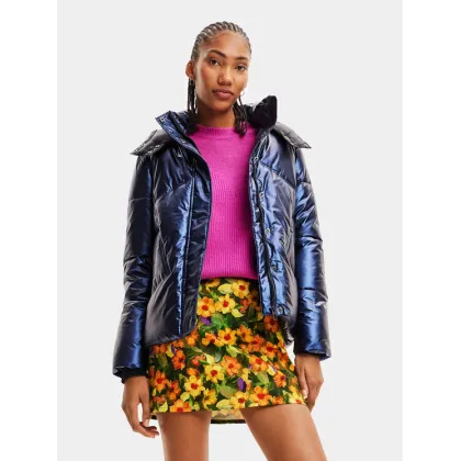 Zdjęcie Desigual Kurtka zimowa 23WWEW78 Niebieski Regular Fit