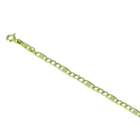 Picture Elegant Shiny Flat Mesh Dot Hollow Chain Bracelet 4mm Width