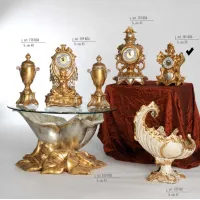 Zdjęcie Złoty zegar barokowy do eleganckich wnętrz - Valle d'oro Patchi