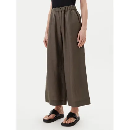 Zdjęcie Max Mara Spodnie materiałowe Minnie 2516131018 Zielony Relaxed Fit