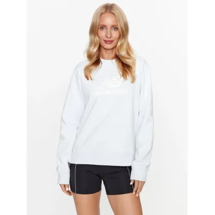Zdjęcie New Balance Bluza Essentials Stacked Logo French Terry Crewneck WT31532 Niebieski Regular Fit