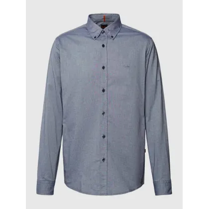 Zdjęcie Koszula casualowa o kroju regular fit z kołnierzykiem typu button down model ‘Rickert’