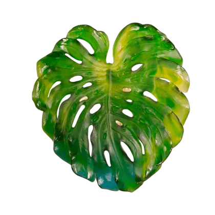 Zdjęcie Duży panel ścienny w kształcie liścia monstery – marka Daum