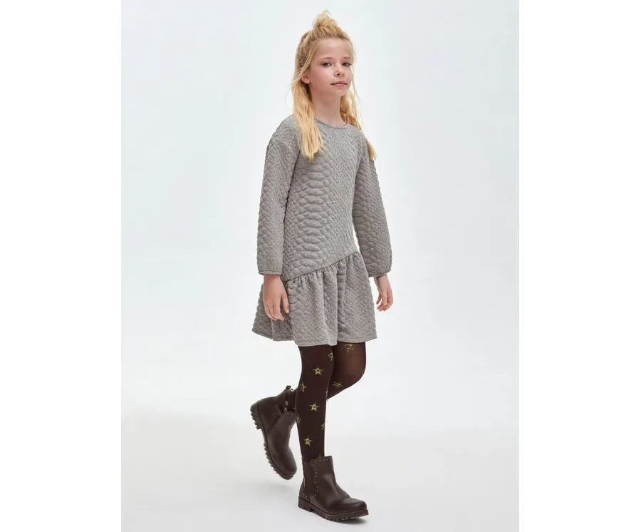 obrazek 1 Mayoral Sukienka codzienna 7.968 Szary Regular Fit