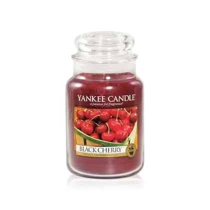 Zdjęcie Yankee Candle Black Cherry Housewarmer Świeca zapachowa 0.623 kg