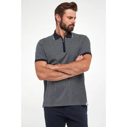 Zdjęcie Polo męskie z jedwabiem PAUL&SHARK Paul&Shark