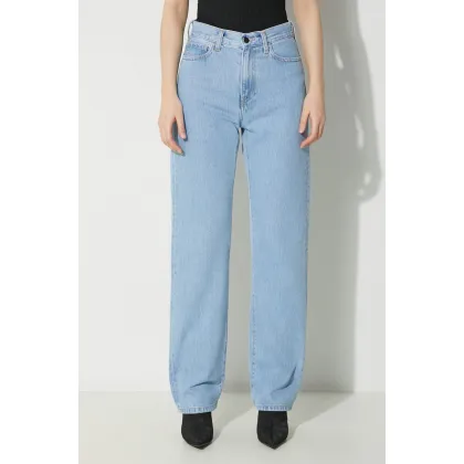Zdjęcie Carhartt WIP jeansy Noxon Pant damskie medium waist I031920.112