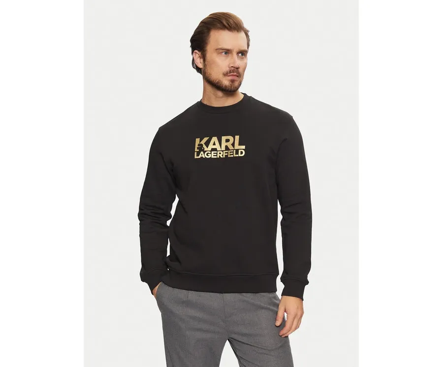 obrazek 1 KARL LAGERFELD Bluza 705091 551917 Czarny Regular Fit