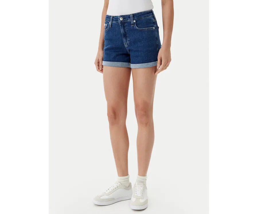 obrazek 1 Calvin Klein Jeans Szorty jeansowe J20J225160 Granatowy Regular Fit