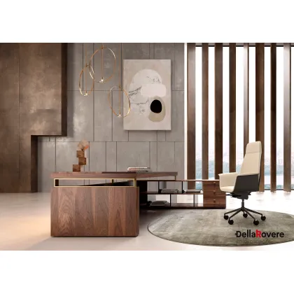 Zdjęcie Włoskie biurko w stylu nowoczesnym do gabinetu