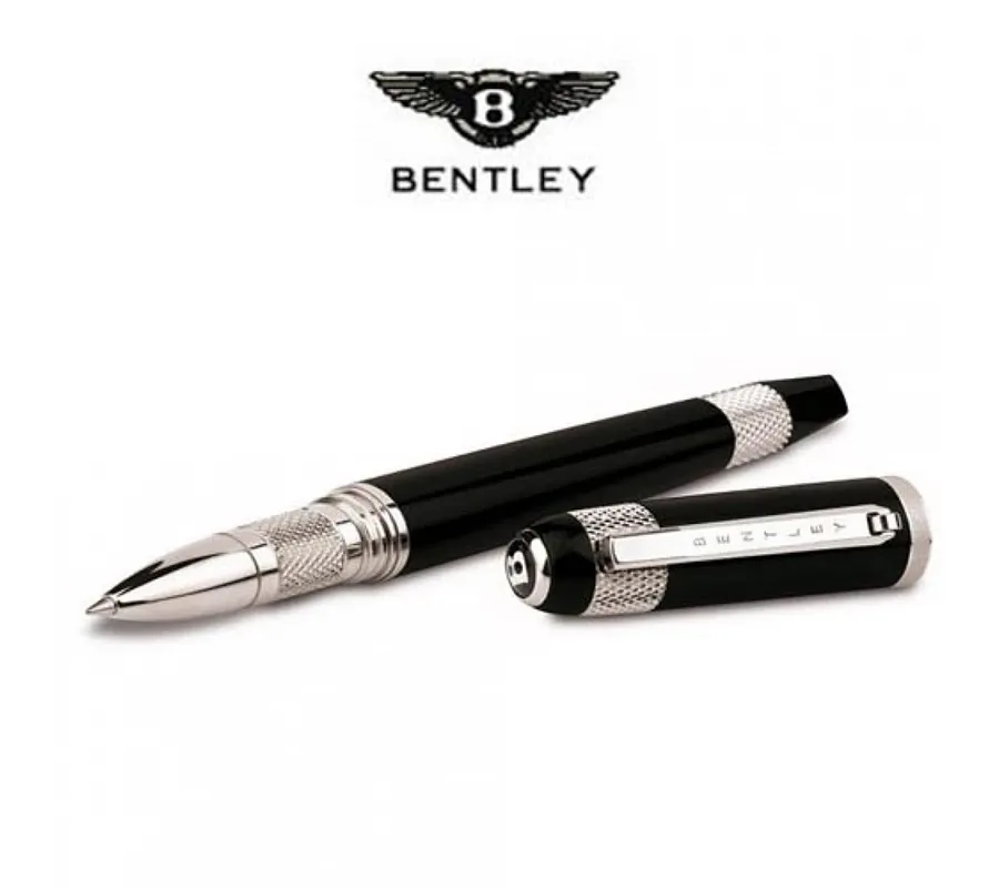picture 1 Rollerball Pen Tibaldi for Bentley Continental Beluga Black Limited Edition