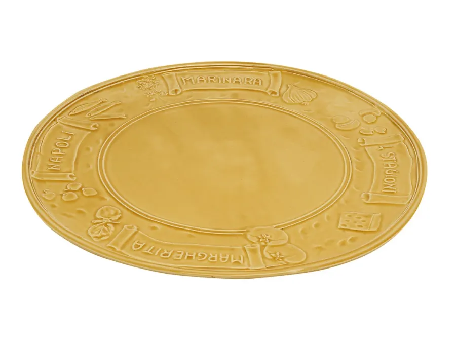 obrazek 4 Włoski stylowy talerz na pizzę 35 cm (różne kolory) - Virginia Casa