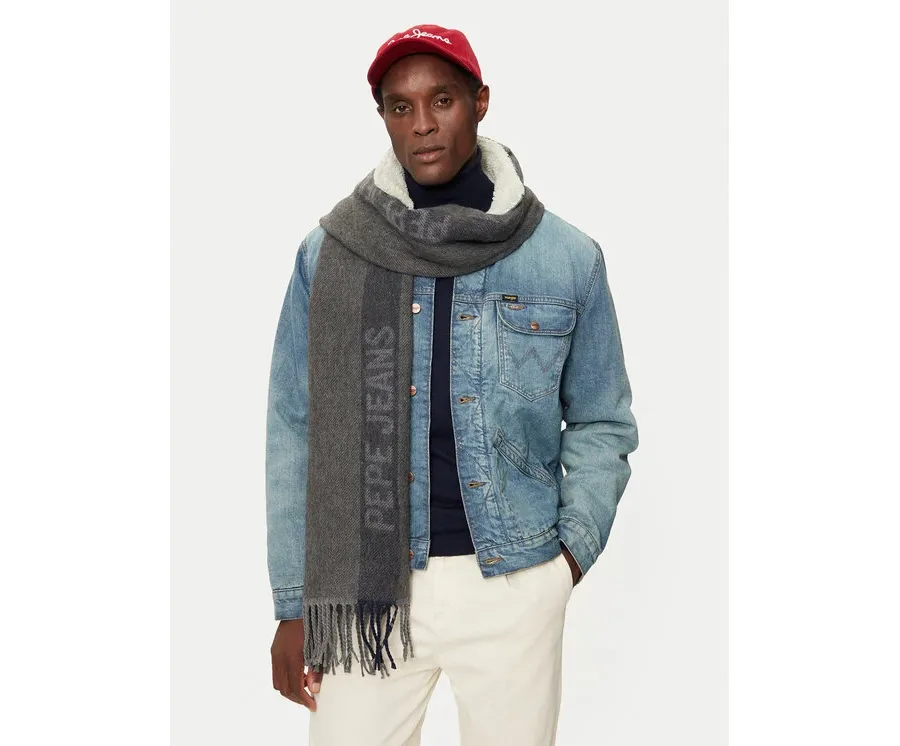 obrazek 1 Pepe Jeans Szalik PM110461 Szary