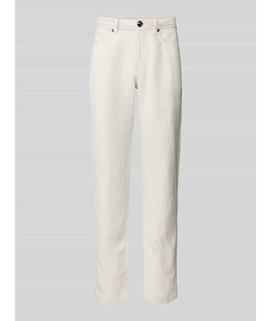 obrazek 1 Jeansy o kroju modern fit z 5 kieszeniami model ‘Fortres’