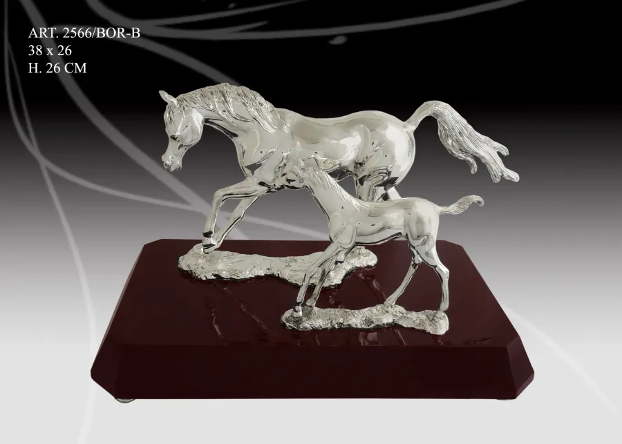 obrazek 1 Włoska figura konia ze źrebakiem