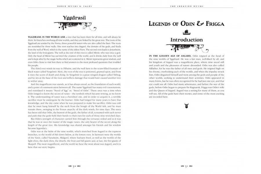 obrazek 4 Książka Norweskie mity i opowieści - Flame Tree Publishing