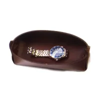 Picture Rectangular leather container - Absolute Breton
