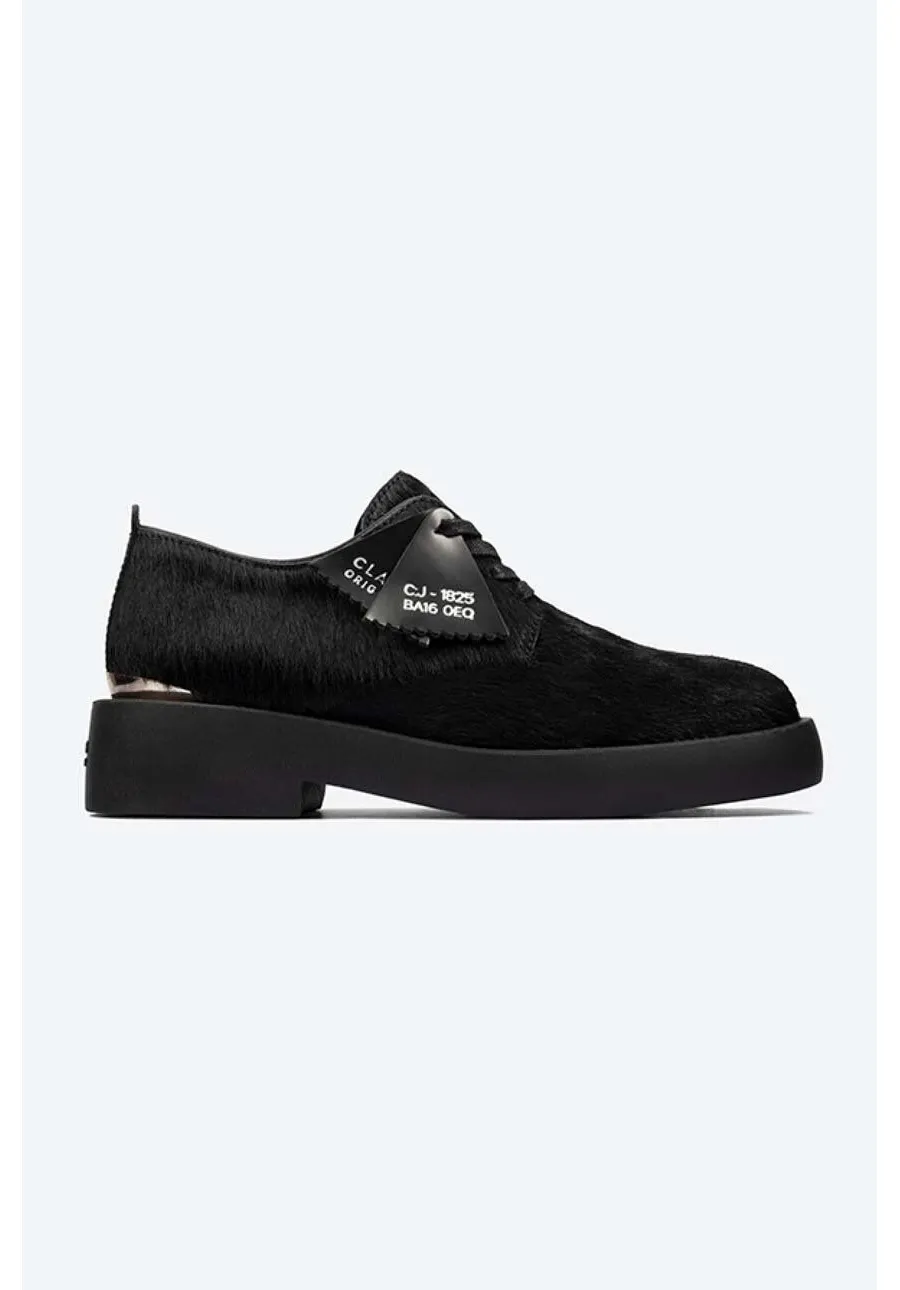 obrazek 1 Clarks Originals botki Mileno London kolor czarny na koturnie 26162101