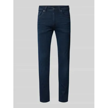 Zdjęcie Jeansy o kroju slim fit z 5 kieszeniami model ‘LEON’