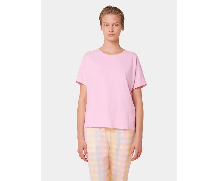 obrazek 1 Triumph Koszulka piżamowa Mix & Match 10218281 Różowy Relaxed Fit
