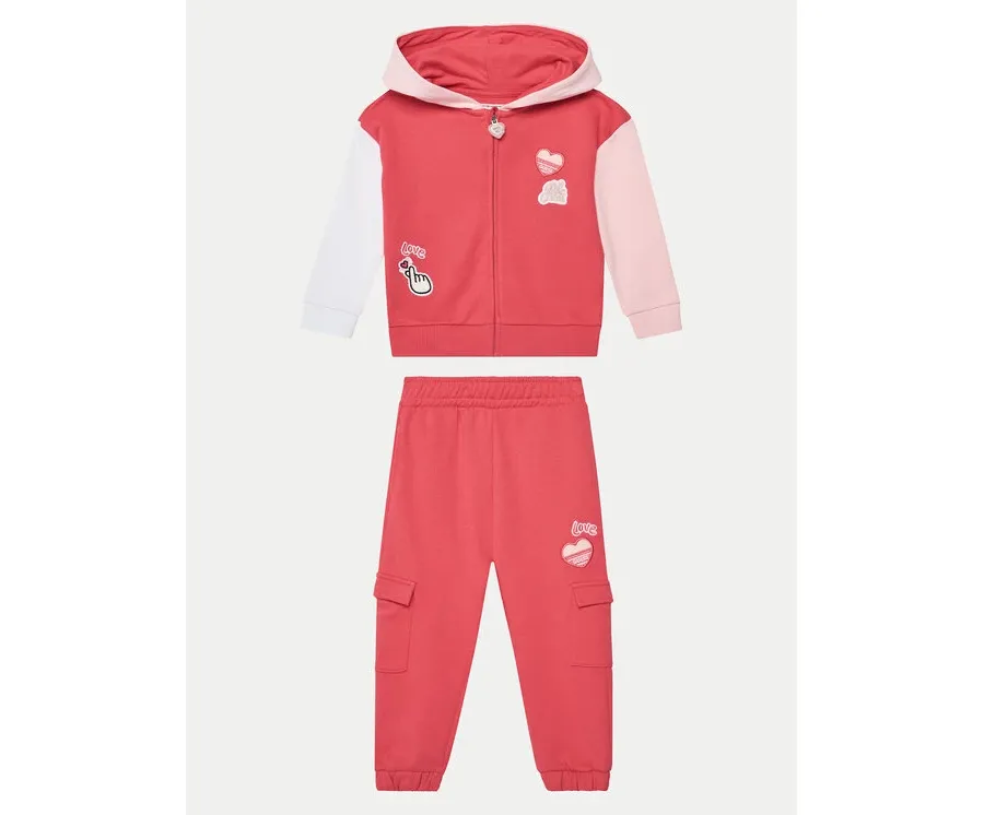 obrazek 1 Guess Dres K5RG00 KAD74 Różowy Regular Fit