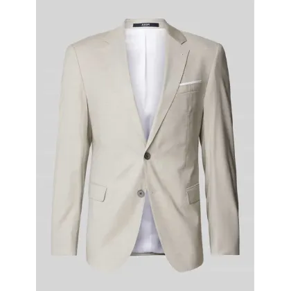 Zdjęcie Marynarka o kroju slim fit z kołnierzem z połami model ‘Herby’