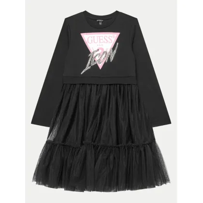 Zdjęcie Guess Sukienka codzienna J4YK06 KB8R0 Czarny Regular Fit