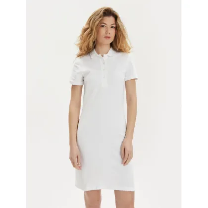 Zdjęcie Lacoste Sukienka codzienna EF5473 Biały Slim Fit