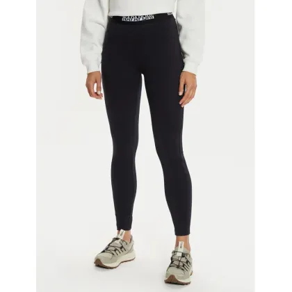 Zdjęcie Napapijri Legginsy M-Box Logo NP0A4HZ7 Czarny Slim Fit