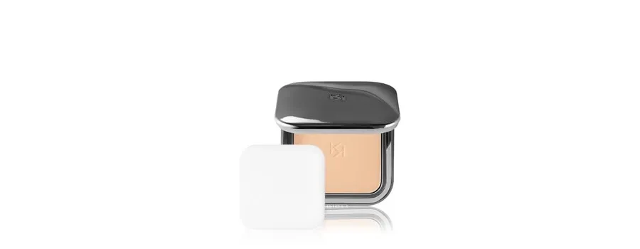 obrazek 1 KIKO Milano Matte Fusion Pressed Powder Kompaktowy podkład 12 g 01 Beige Rose