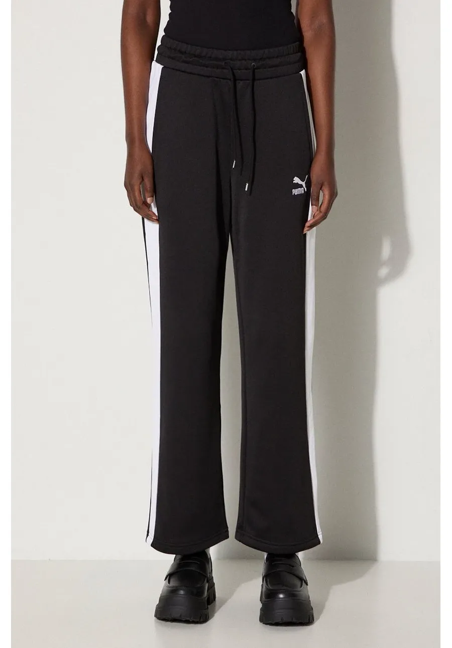 obrazek 1 Puma spodnie dresowe Iconic T7 Straight Leg Track Pants kolor czarny wzorzyste 627996